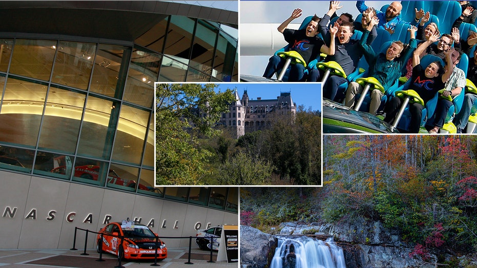 North Carolina travel guide for the history, museum buff; take a ride on a record-breaking roller coaster thumbnail