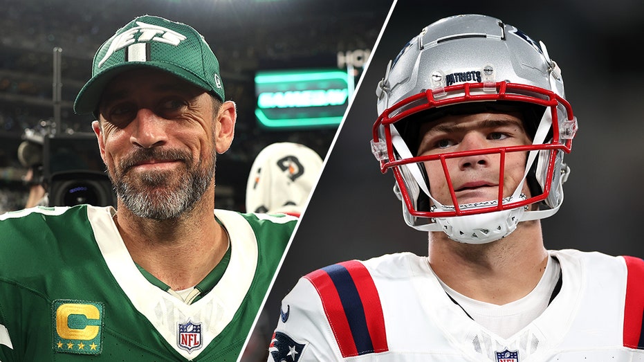 Patriots quarterback Drake Maye draws ire from fans over Aaron Rodgers 'GOAT' remark thumbnail