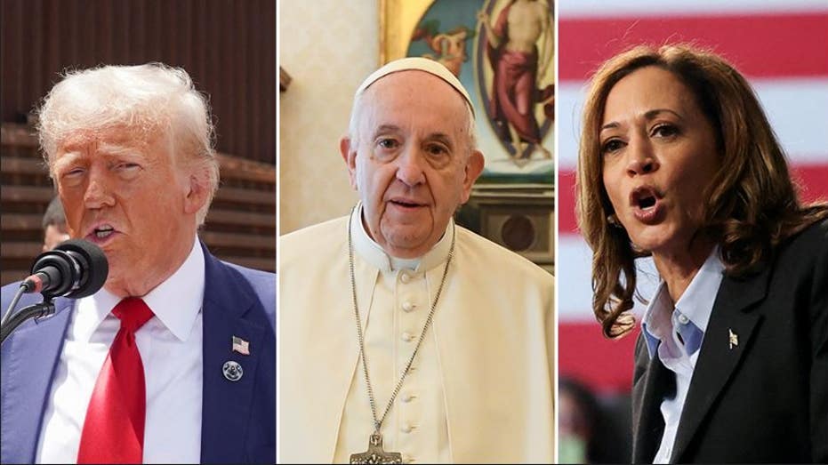 Pope Francis urges Catholic voters to ‘choose the lesser evil’ between Trump and Harris