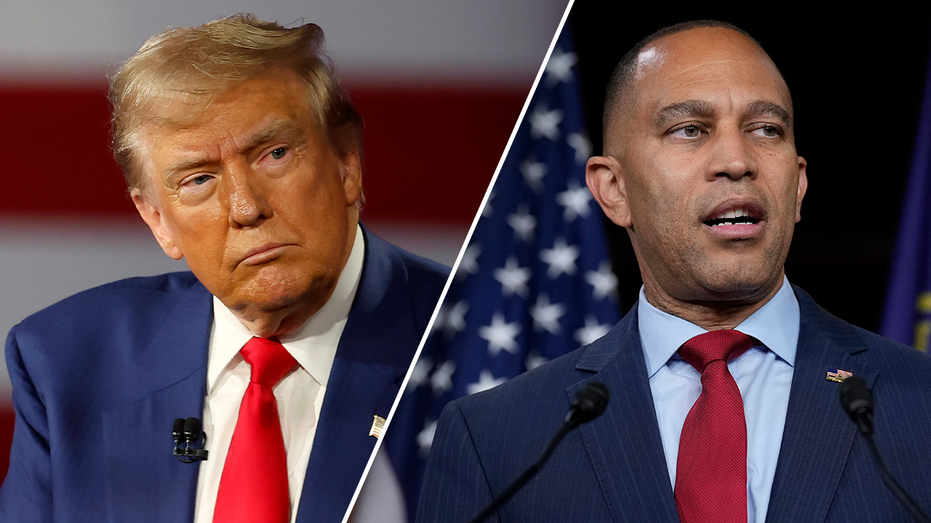 House Dem leader rails 'we must stop' MAGA amid news of 2nd Trump assassination attempt thumbnail