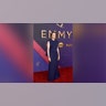 Jodie Foster, nominated for her work in "True Detective: Night Country," wore a blue dress on the 2024 Emmy Awards red carpet.