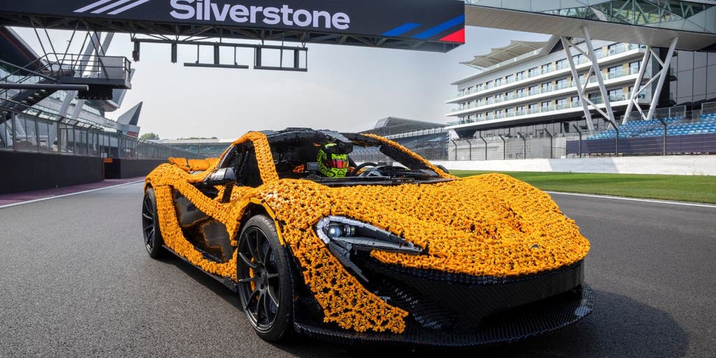 A whopping 342,817 Lego Technic pieces are used to build a sports car