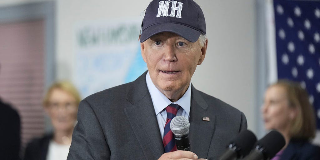 Biden calls for Trump to be 'politically' locked up at New Hampshire event