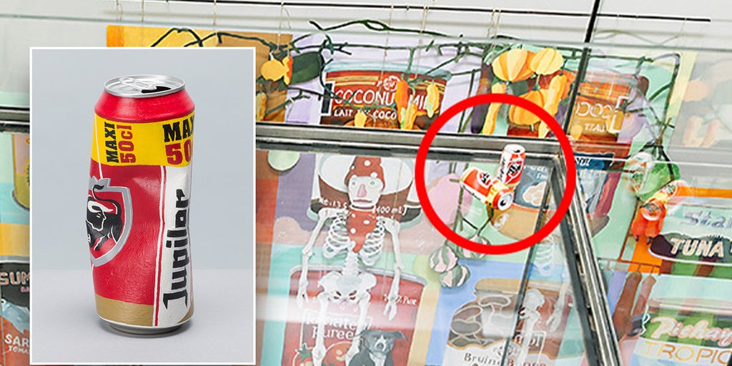 Museum worker mistakes beer can artwork for garbage, tosses in