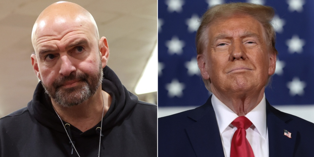 John Fetterman calls Trump victory a 'serious flex for bros': 'They're not fascists'