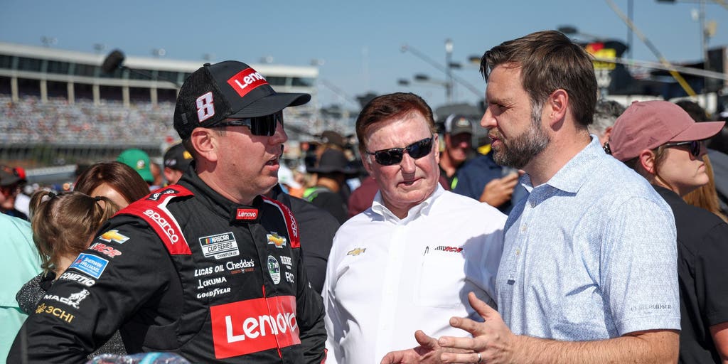 NASCAR icon Richard Childress describes 'great' reception for JD Vance appearance at North Carolina race