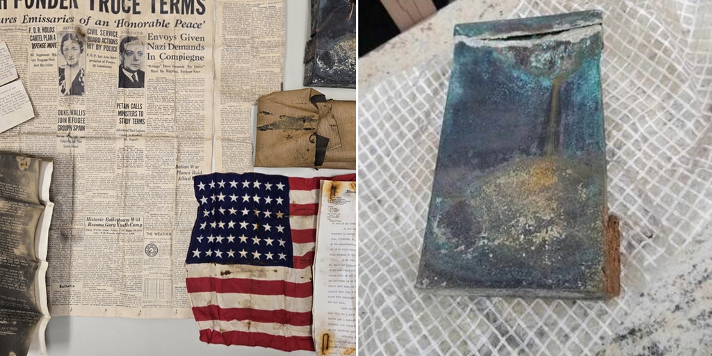 Indiana contractor discovers time capsule from 1941 at national