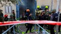 Security force officers work as firefighters put out a fire at a residential building, amid cross-border hostilities between Hezbollah and Israel, in Kiryat Shmona, northern Israel, October 9, 2024. REUTERS/Ammar Awad - Fox News
