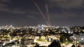 Israel's Iron Dome anti-missile system intercepts rockets, as seen from Ashkelon, Israel, October 1, 2024. - Fox News