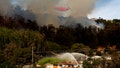 A grass fire burns above Interstate 580 in Oakland, Calif., on Friday, Oct. 18, 2024. - Fox News