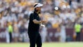 Head coach Eliah Drinkwitz of the Missouri Tigers reacts in the first quarter against the Texas A&amp;M Aggies at Kyle Field on October 05, 2024 in College Station, Texas. - Fox News