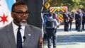 Chicago Mayor Brandon Johnson and the crime scene - Fox News