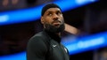 Los Angeles Lakers forward LeBron James (23) stands on the court before the start of the game against the Golden State Warriors at the Chase Center. - Fox News