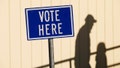 A voter arrives at a polling location to vote in Portland, Maine, Nov. 3, 2009. - Fox News
