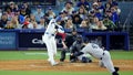 Shohei Ohtani #17 of the Los Angeles Dodgers bats in the eighth inning against the New York Yankees during Game One of the 2024 World Series at Dodger Stadium on October 25, 2024 in Los Angeles, California. - Fox News