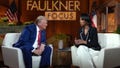 Former President Donald Trump sat down with Fox News' Harris Faulkner for a town hall on 'The Faulkner Focus' answering questions from female voters in Georgia. - Fox News