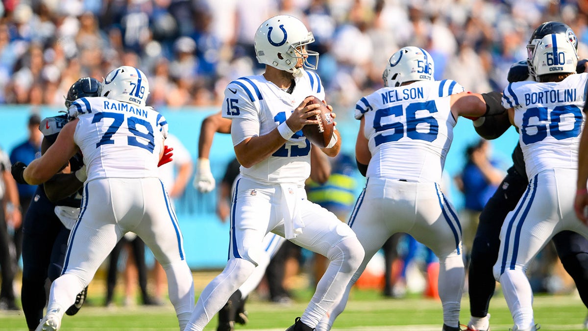 Colts Bench Anthony Richardson After Taking Himself Out Of Game Due To ...