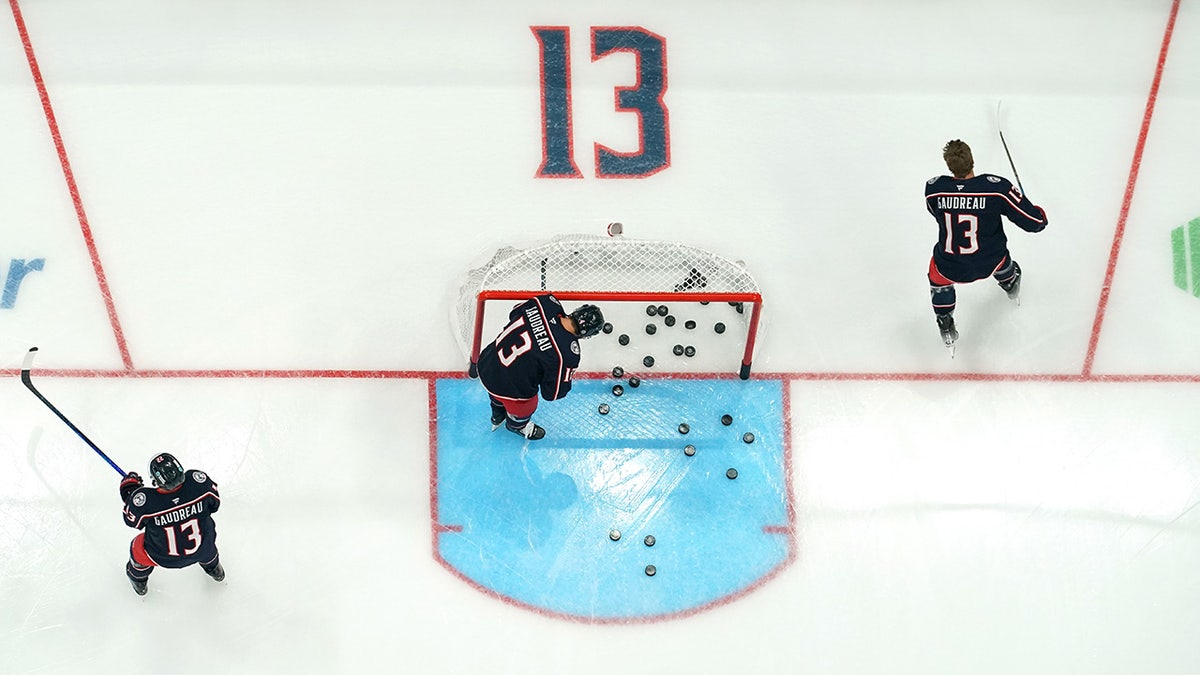 Blue Jackets Honor Johnny Gaudreau With Emotional Tributes In Columbus ...