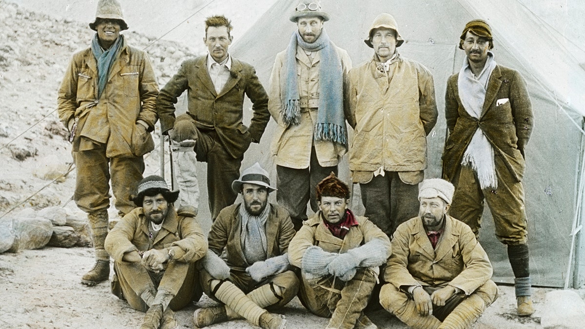 1924 miembros de la expedición británica al Monte Everest