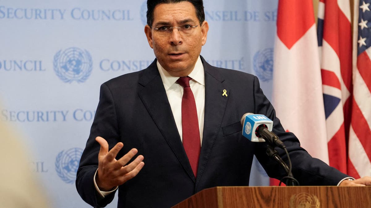 El embajador israelí Danny Danon