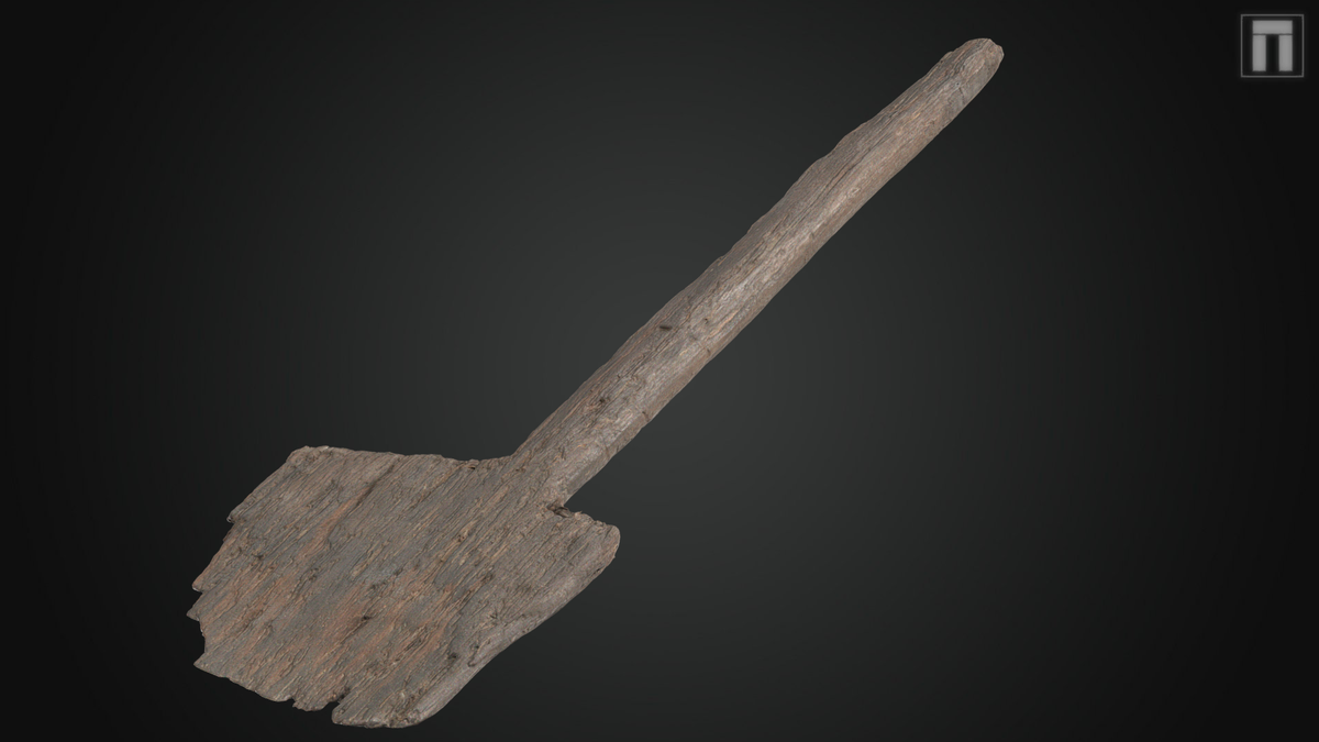 3d rendering of a woody  tool