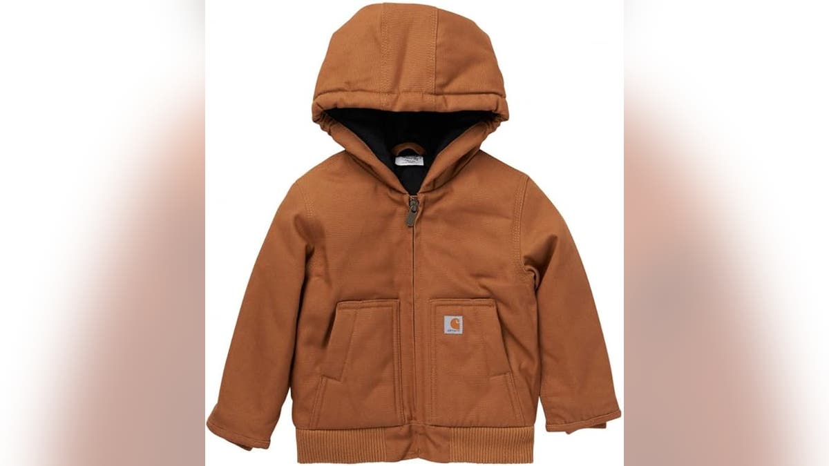 Get classic Carhartt warmth for your toddler. 