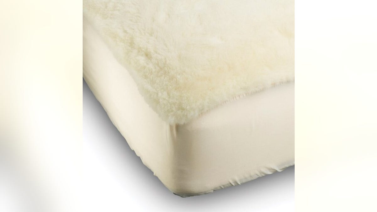 A soft wool mattress pad will turn your mattress into a plush dream. 