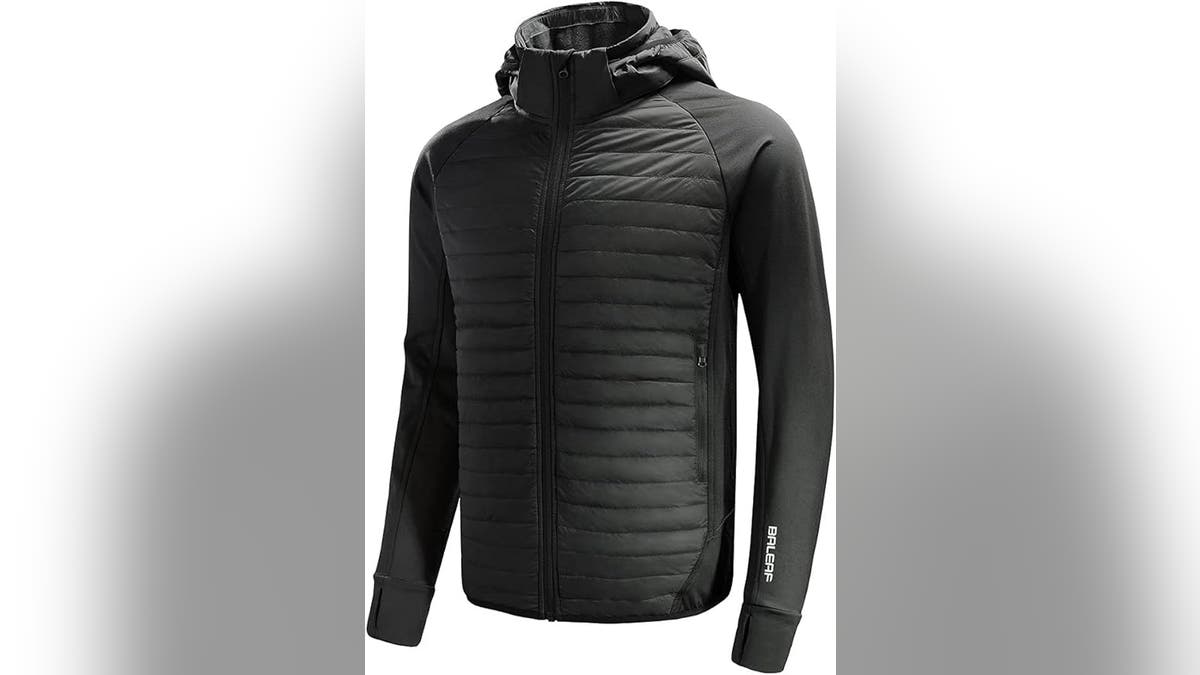 This puffer jacket will keep you warm on the coldest days.