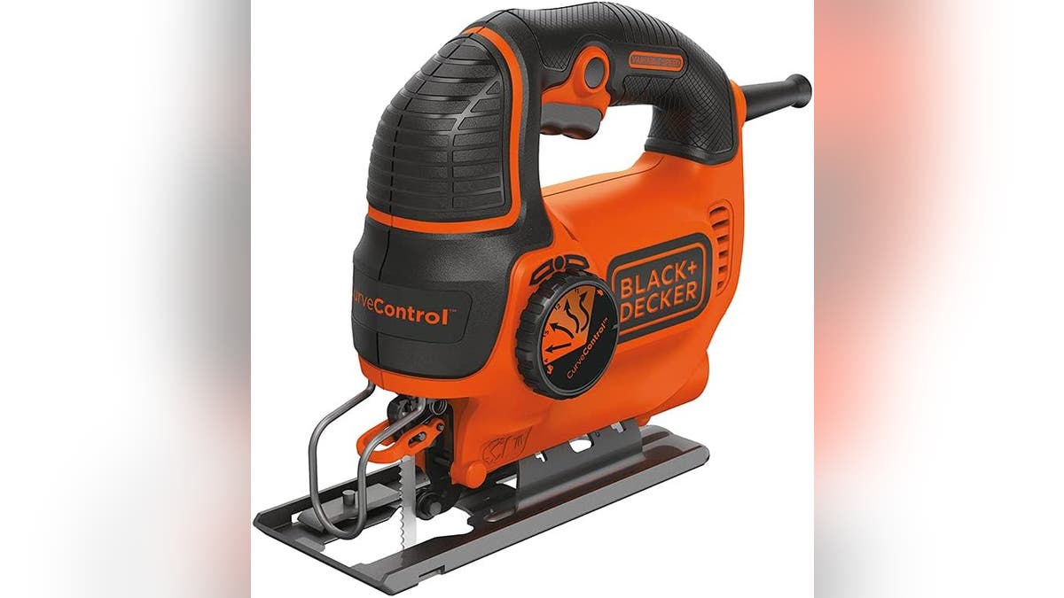 Cut any shape or angle with a jigsaw. 