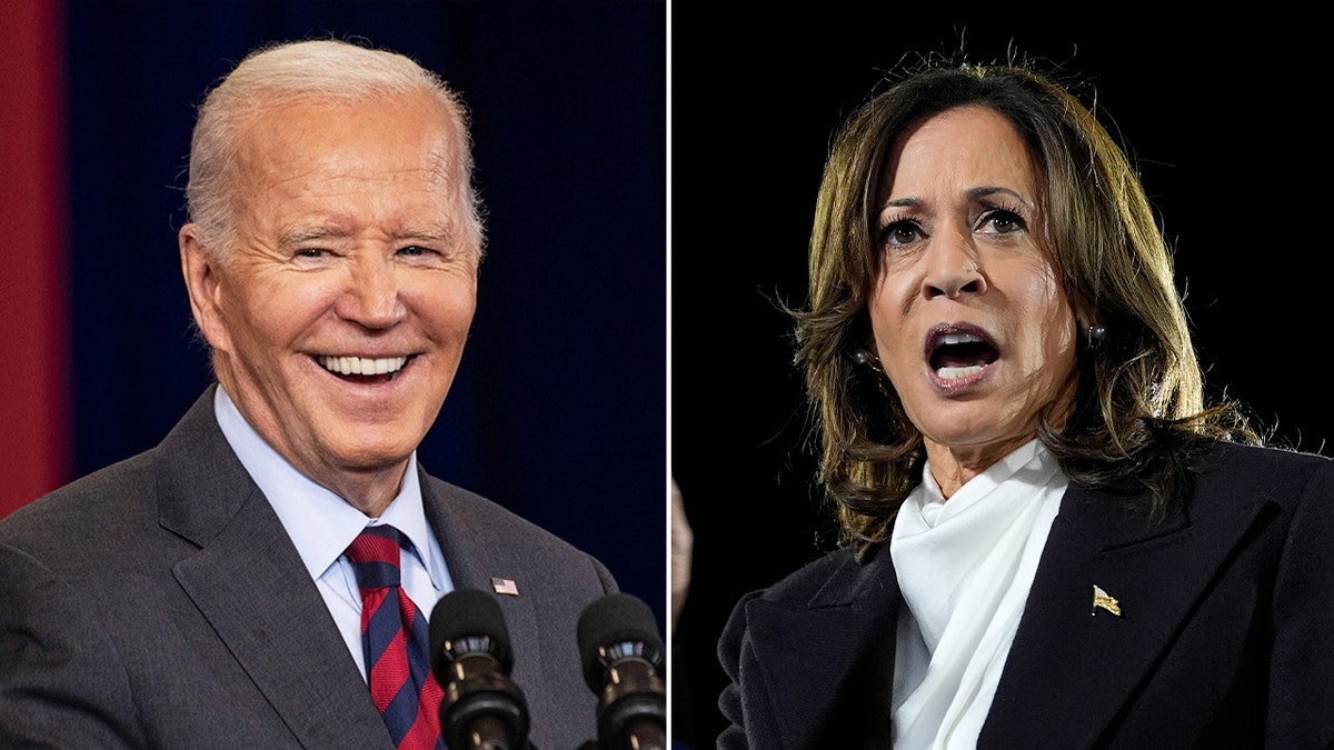 US President Joe Biden and Vice President Kamala Harris