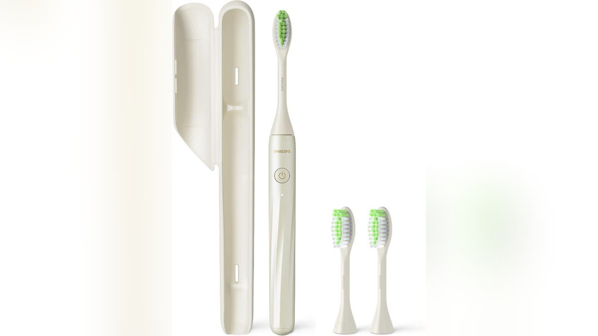 Up your tooth brushing game with this brush.