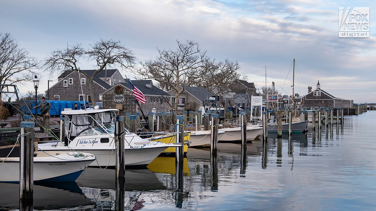 Vista general de Nantucket, MA