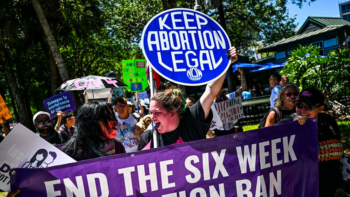 Pro-abortion rights activists participate 