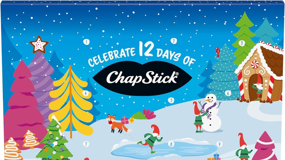 Keep your lips moisturized as you count down to Christmas.