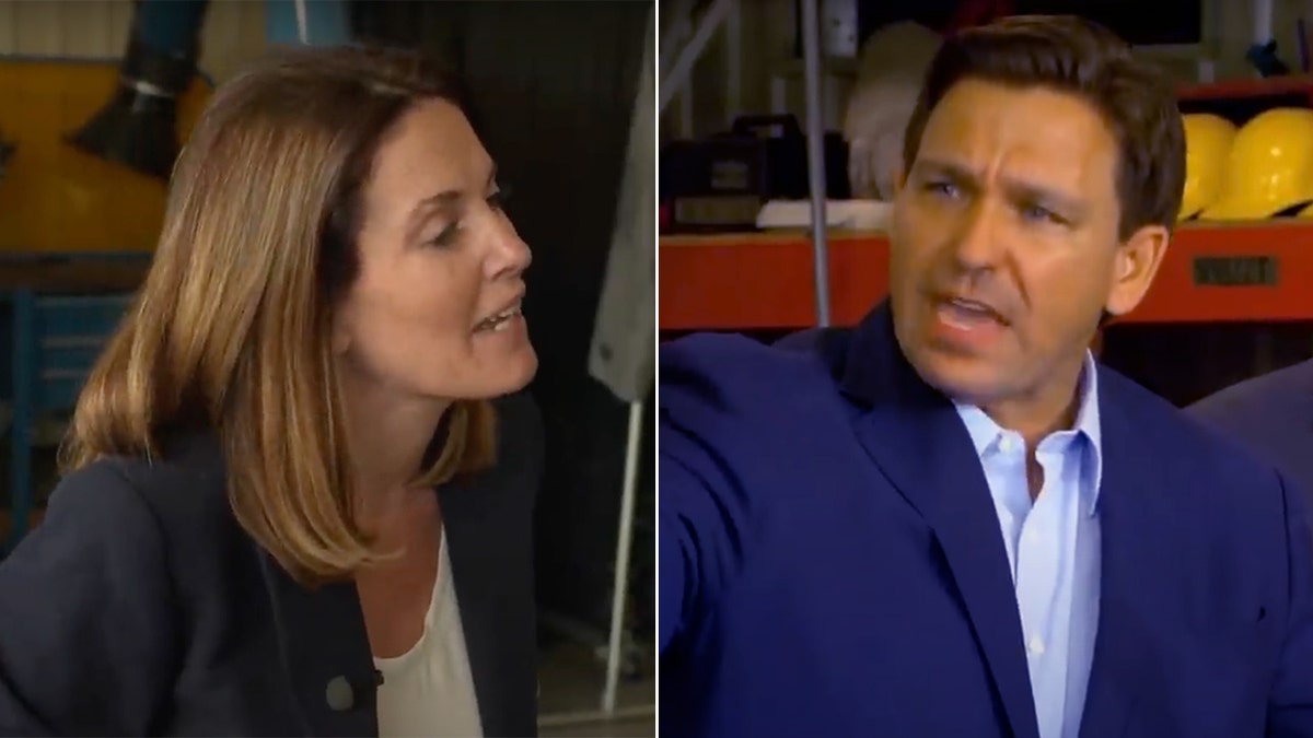 Sharyn Alfonsi botst met Ron DeSantis