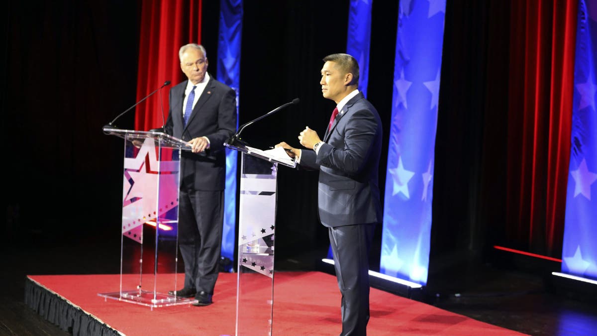 Debate en el Senado de Virginia Cao y Kaine