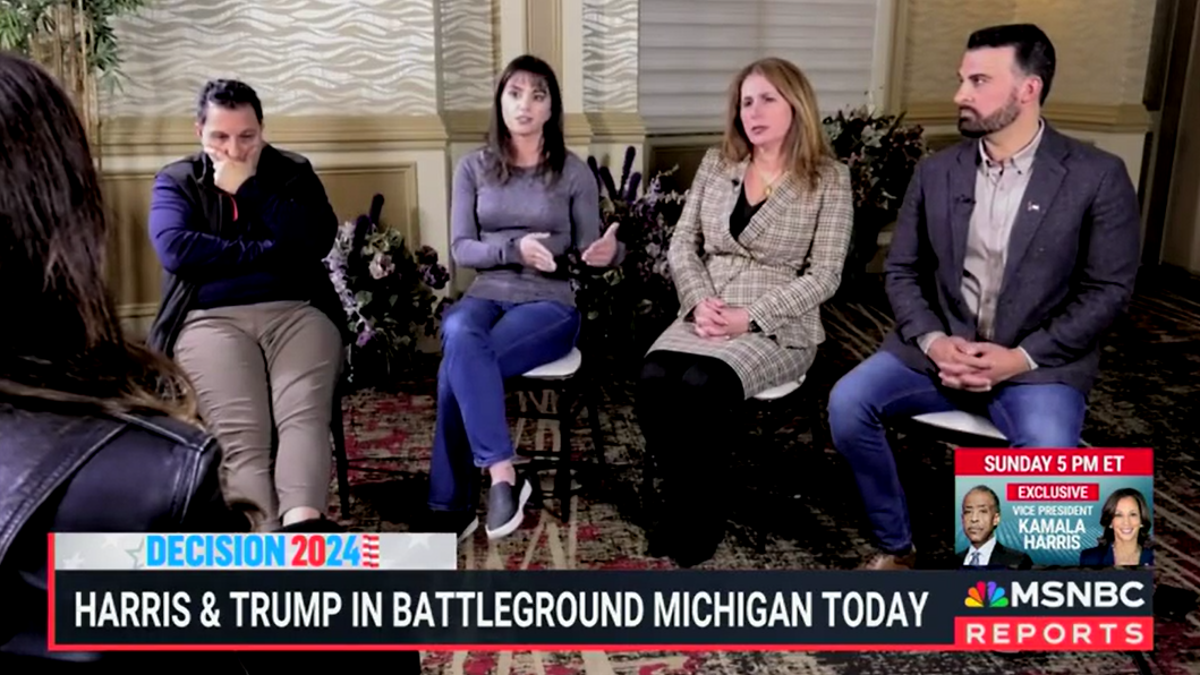 MSNBC Shows Entire Panel Of Arab-American Voters Refusing To Back ...