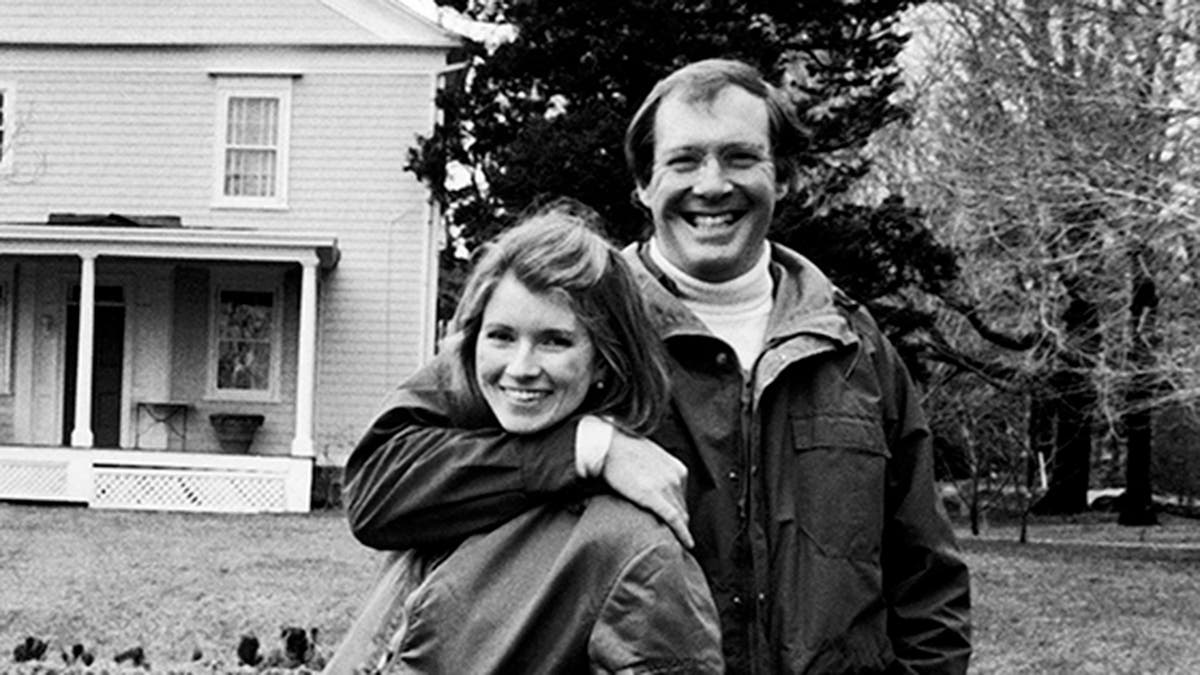 Martha Stewart com seu ex Andy Stewart