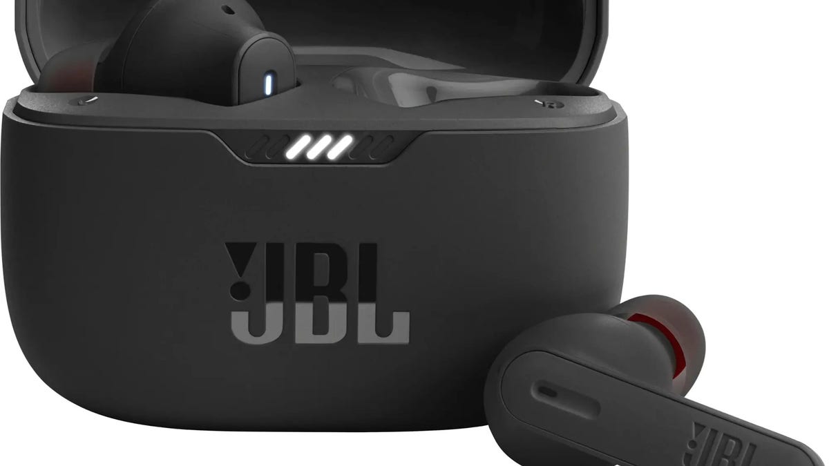 These earbuds tin  present  40 hours of JBL Pure Bass Sound. 