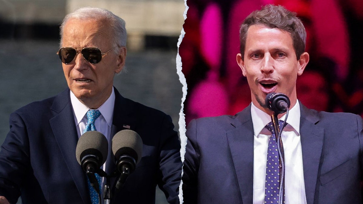 President Biden and comedian Tony Hinchcliffe