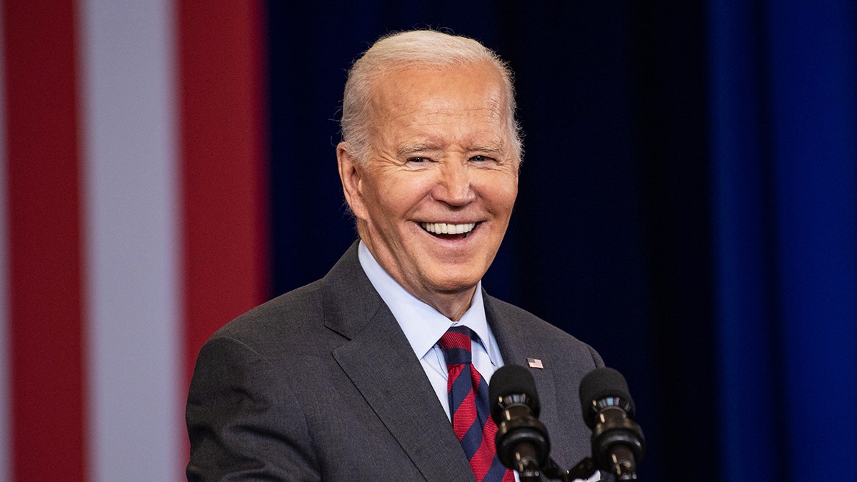 President Joe Biden speaks astatine NHTI-Concord Community College successful Concord, New Hampshire connected Oct. 22, 2024. 