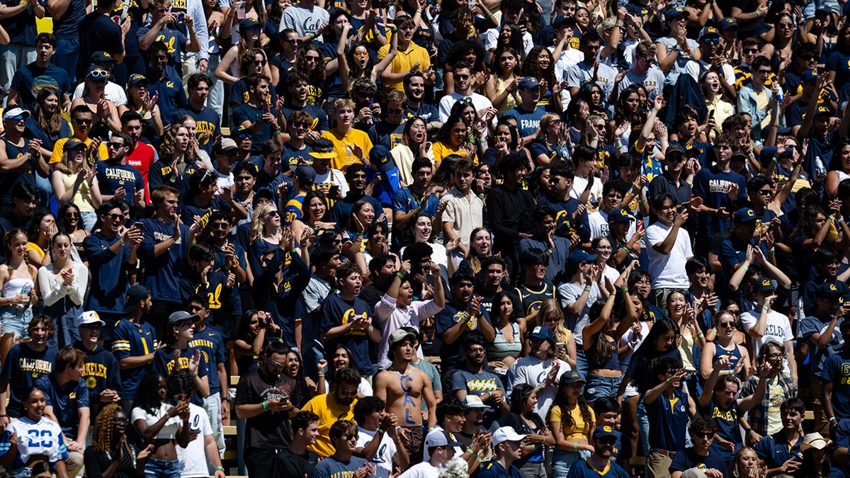 Cal fans break through ESPN's 'College GameDay' barricades ahead of Miami showdown  at george magazine