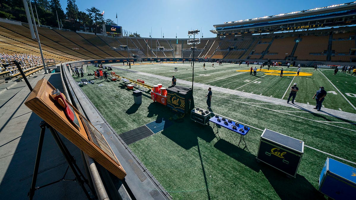 Vista general del Estadio Memorial de California