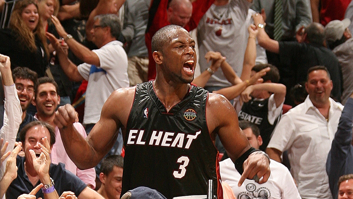 Dwyane Wade was excited