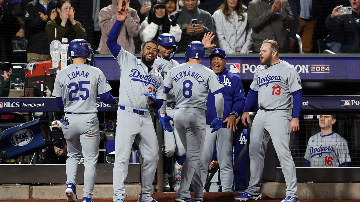 Dodgers celebrate