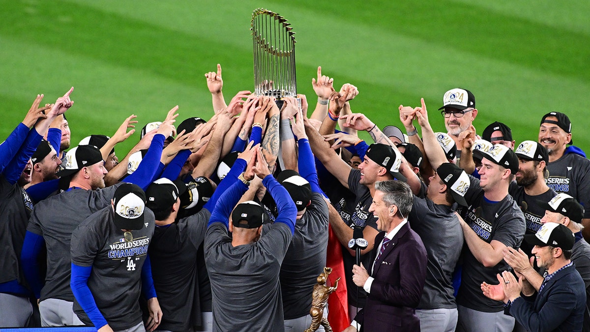 Dodgers triumph world series