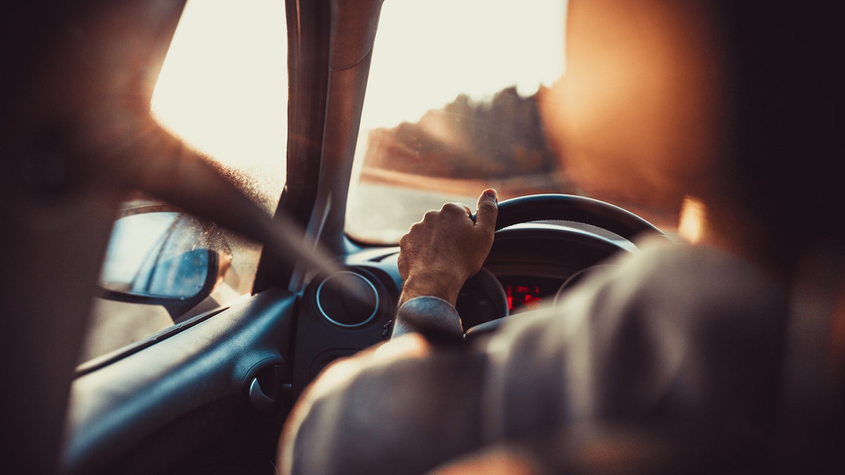 Persona que conduce un coche