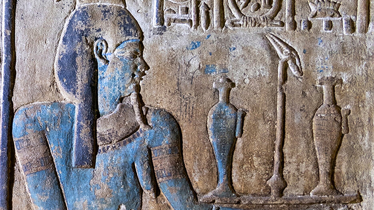 Egyptian creation  discovered successful  restoration