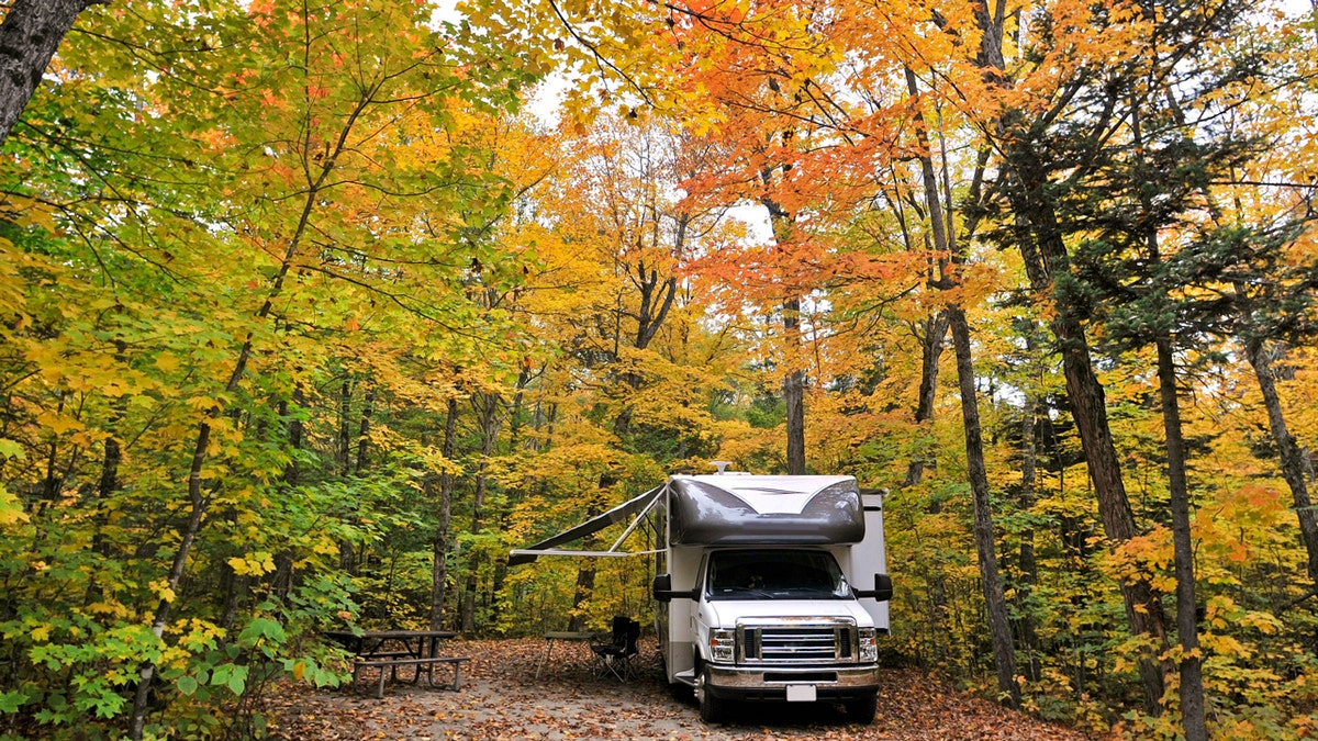 Viaje de campamento de otoño