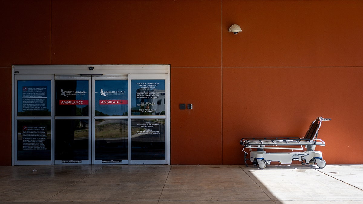 Eagle Pass infirmary entrance